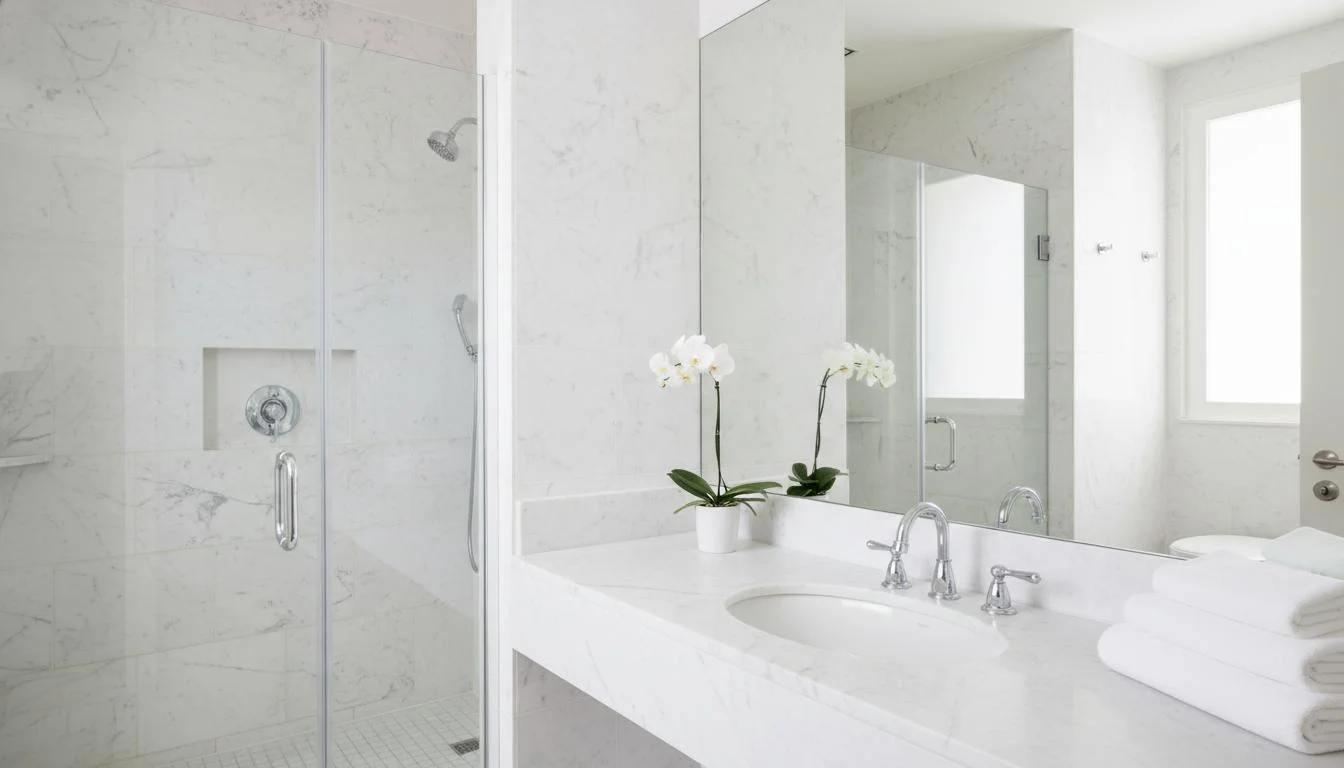Bathroom Sanitization - after deep cleaning