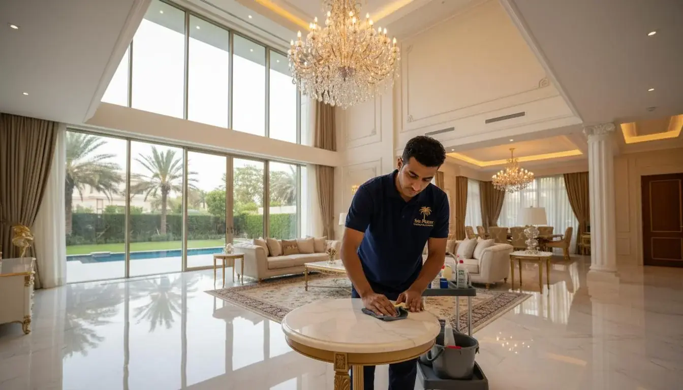 Villa Deep Cleaning in Dubai & Sharjah by Sea Palmz